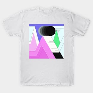 Geometric Landscape T-Shirt